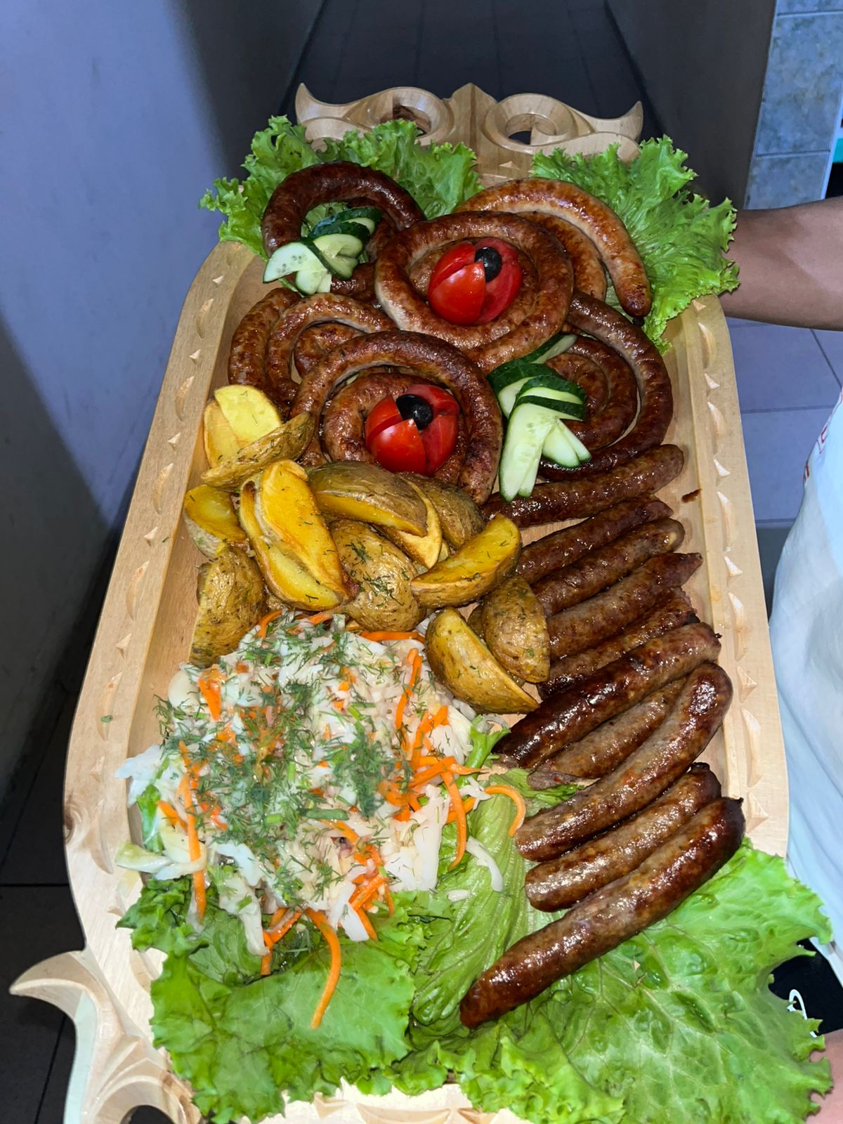 Сет баварский (ассорти из колбасок)